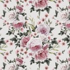 Miniatura fototapety Pastelowe róże z zielonymi liśćmi