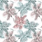 Miniatura fototapety Abstrakcyjne Kwiaty w Pastelach