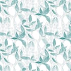 Miniatura fototapety Zielone liście i białe owoce