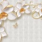 Miniatura fototapety Storczyki na jasnym tle