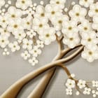 Miniatura fototapety Kwiaty na gałęziach drzewa