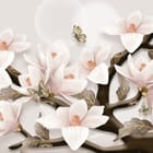 Miniatura fototapety Magnolie na gałęziach