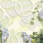 Miniatura fototapety Orchidee na tle liści