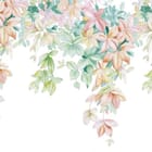 Miniatura fototapety Kolorowe liście na białym tle