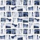 Miniatura fototapety Niebieskie prostokąty na białym tle