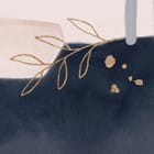 Miniatura fototapety Abstrakcyjny wzór z liśćmi