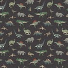 Miniatura fototapety Dinozaury na ciemnym tle