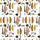 Miniatura fototapety Abstrakcyjne geometryczne wzory