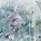 Miniatura fototapety Kolorowe liście tropikalne