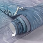 Miniatura fototapety Liście palmowe na abstrakcyjnym tle fragment #1