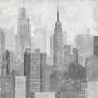 Miniatura fototapety Panorama miasta z wieżowcami