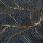 Miniatura fototapety Złote Linie na Ciemnym Tle