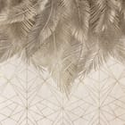 Miniatura fototapety Liście palmowe z geometrycznym wzorem