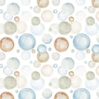 Miniatura fototapety Kolorowe okręgi na białym tle