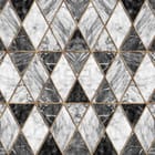 Miniatura fototapety Geometryczne romby z marmurem