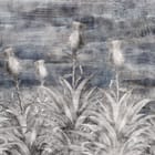 Miniatura fototapety Kwiatowe murale z kolczastymi roślinami