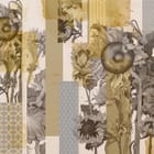 Miniatura fototapety Słoneczniki i geometryczne wzory