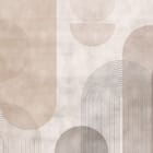 Miniatura fototapety Geometryczne półkola i łuki