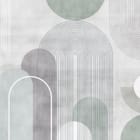 Miniatura fototapety Geometryczne wzory z łukami