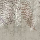 Miniatura fototapety Liście paproci na szarym tle