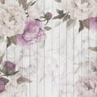 Miniatura fototapety Piwonie na drewnianym tle