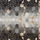 Miniatura fototapety Geometryczny wzór z heksagonami