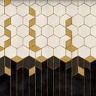 Miniatura fototapety Geometryczny wzór z heksagonami