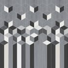 Miniatura fototapety Geometryczny wzór z sześcianami