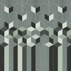 Miniatura fototapety Geometryczny wzór z sześcianami