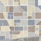 Miniatura fototapety Geometryczne pola i drogi