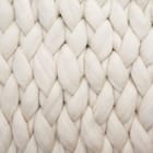 Miniatura fototapety Gruby splot wełny w kremie