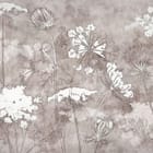 Miniatura fototapety Delikatne kwiaty na szarym tle