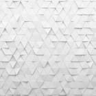 Miniatura fototapety Trójwymiarowe Trójkąty na Białym Tle