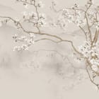 Miniatura fototapety Gałąź magnolii w mglistym krajobrazie