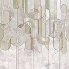 Miniatura fototapety Ornamenty roślinne na pasach