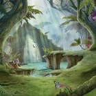 Miniatura fototapety Tygrys w bajkowym lesie