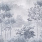 Miniatura fototapety Drzewa w zamglonym lesie