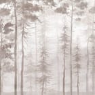 Miniatura fototapety Leśne drzewa w mglistej aurze