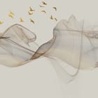 Miniatura fototapety Abstrakcyjne fale i linie