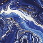 Miniatura fototapety Abstrakcyjne Fale w Odcieniach Niebieskiego