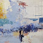 Miniatura fototapety Abstrakcyjna Kompozycja Kolorów