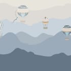 Miniatura fototapety Balony nad górami dla dzieci