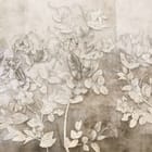 Miniatura fototapety Polne kwiaty i liście na ścianie