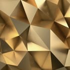 Miniatura fototapety Geometryczne Złote Kształty 3D