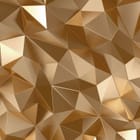 Miniatura fototapety Geometryczne Trójkąty w Złocie