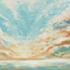 Miniatura fototapety Abstrakcyjne niebo z chmurami