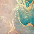 Miniatura fototapety Abstrakcyjny wzór z turkusem