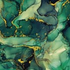 Miniatura fototapety Abstrakcyjne zielone wzory