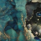 Miniatura fototapety Abstrakcyjne Niebieskie Wzory