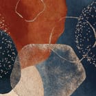 Miniatura fototapety Abstrakcyjne Kształty Akwarela